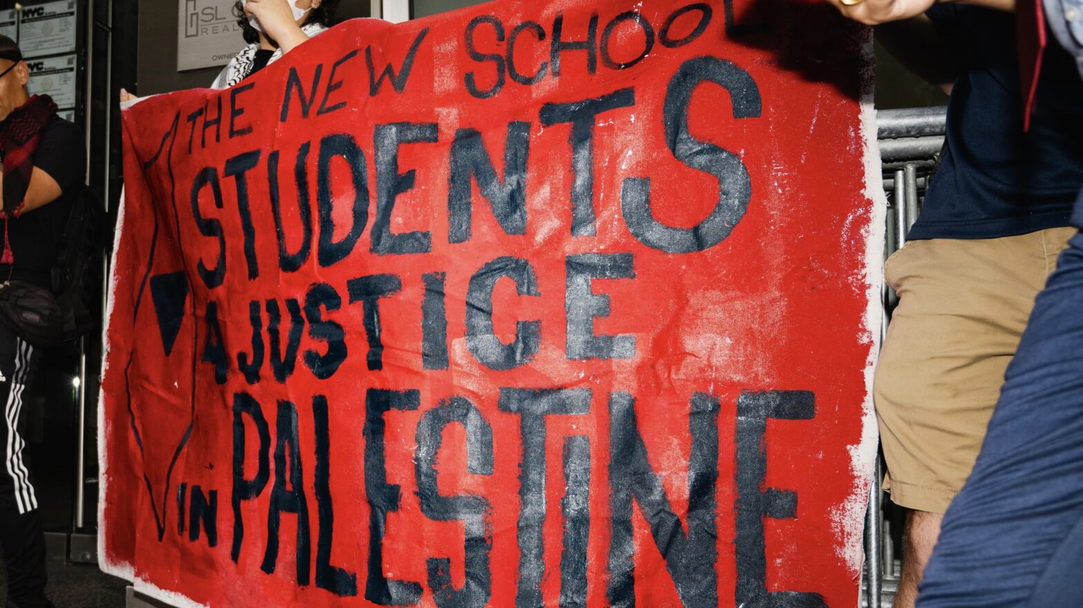 New School students join thousands to demonstrate against Netanyahu’s UN address