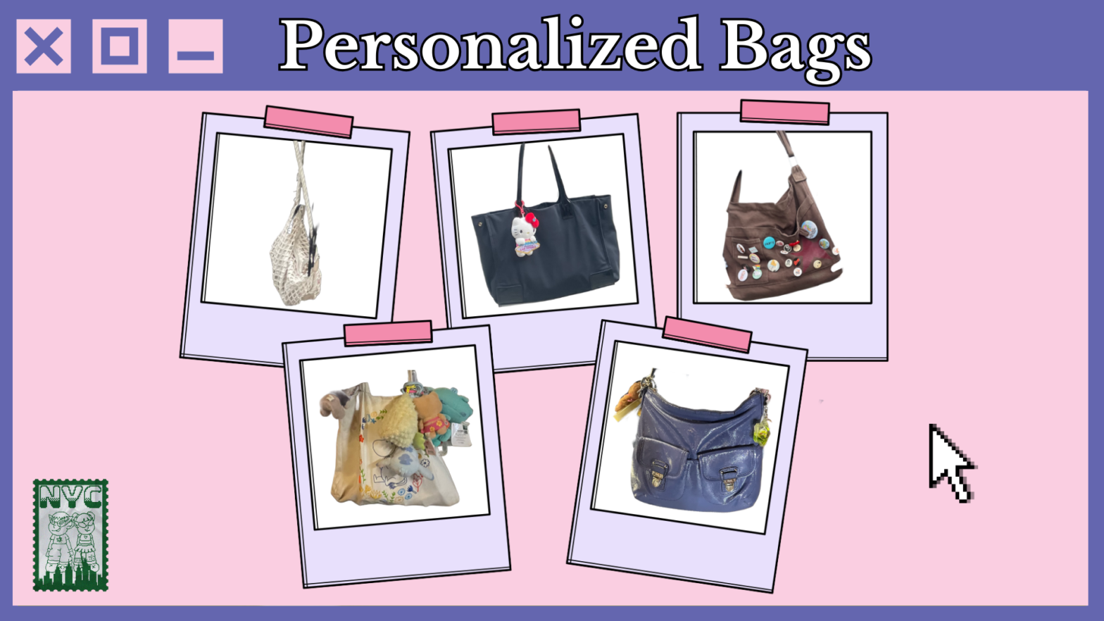 Fashion on Fifth: Personalized bags