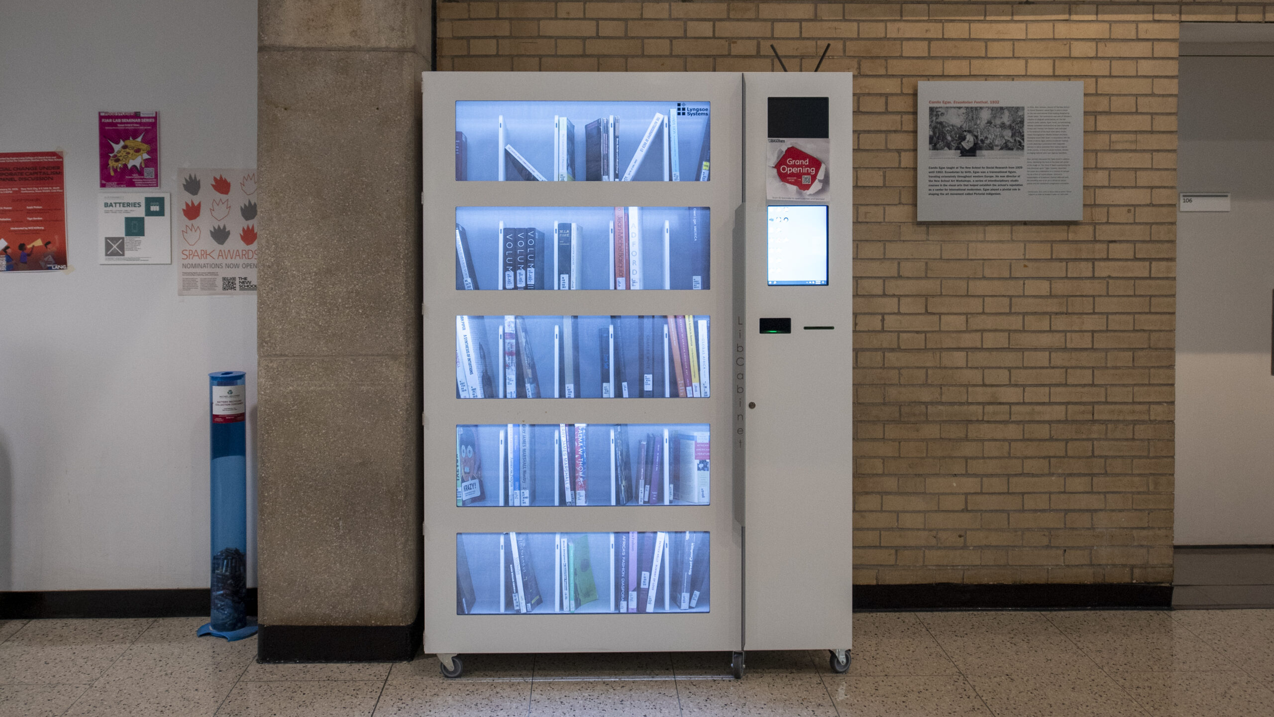 The New School introduces a new way to check out library books